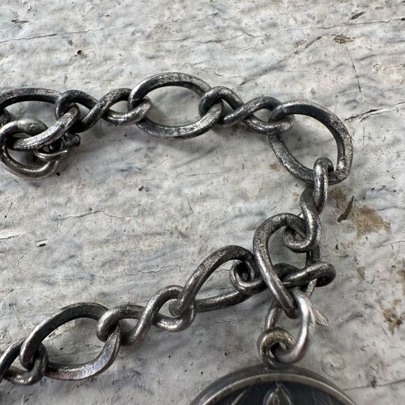 Vintage Sterling International Charm Bracelet - Picture 5 of 12